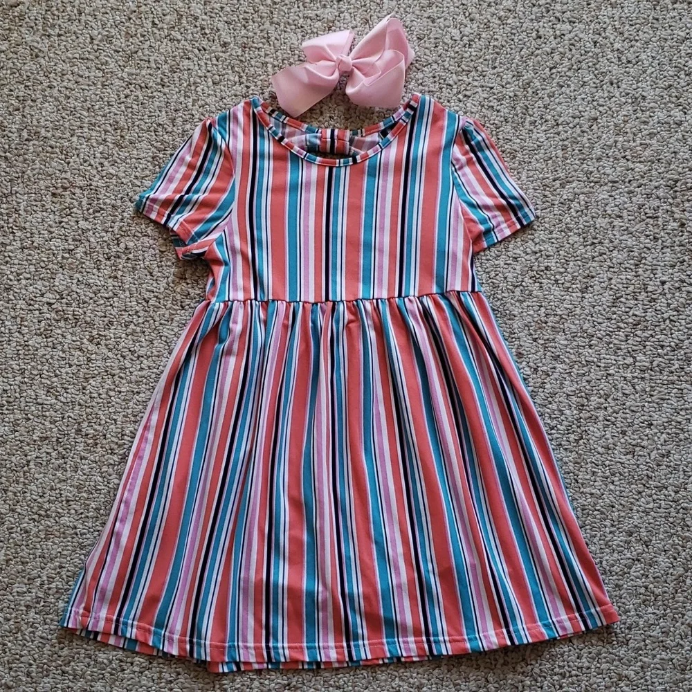 Size 8 Picapino striped dress